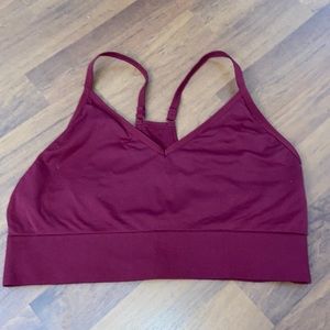 Women’s Pink Sport Seamless Sports Bra